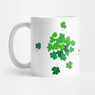 Three leaf clovers Mug